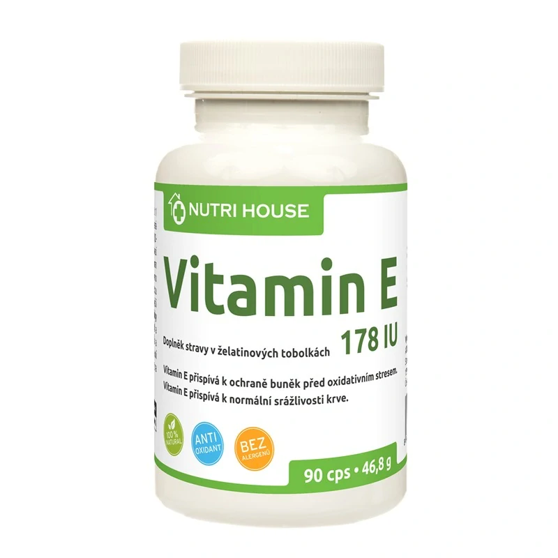 Nutristar Vitamín E 100 cps.