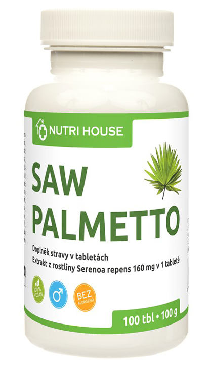 Nutri House Saw Palmetto 100 tbl. 