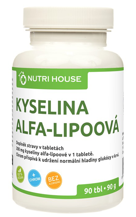 Nutri House Kyselina alfa-lipoová 90 tbl.