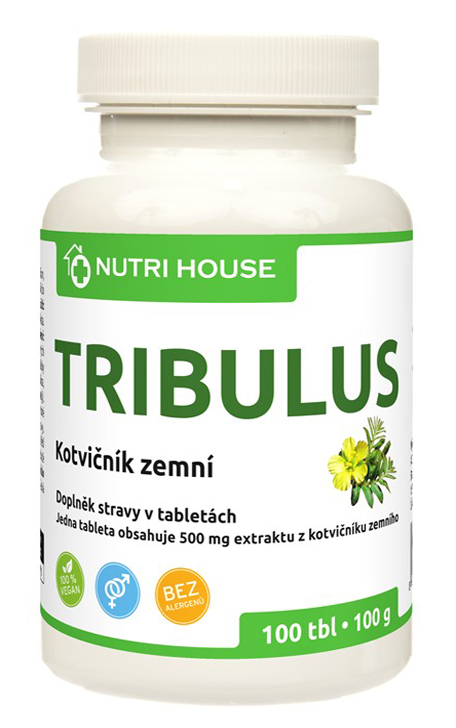 Nutri House Tribulus (Kotvičník zemní) 100 tbl. 